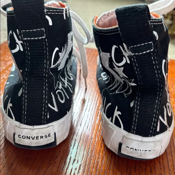 CONVERSE NOT A CHUCK high top sneaker. Size 4. - Picture 4 of 9
